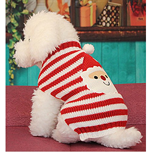 Amazon | ペット服 犬服 コスプレ クリスマス サンタ セーター